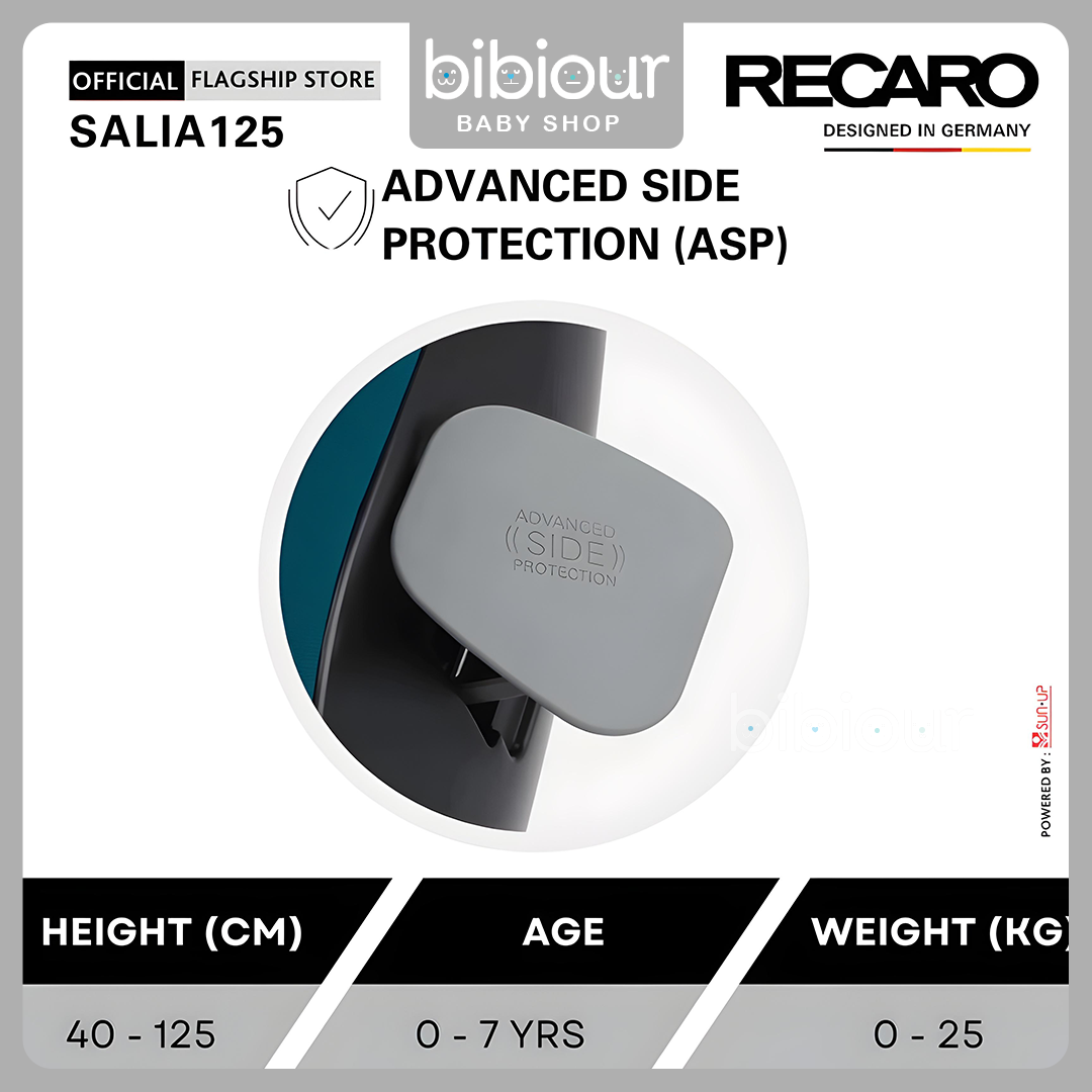 Recaro 360 Spin IsoFix Baby Car Seat - Salia 125